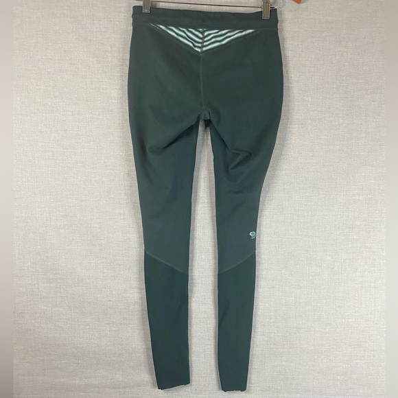 Women’s Mountain Hardwear Green Cropped Leggings Size Extra Small XS - Picture 6 of 9